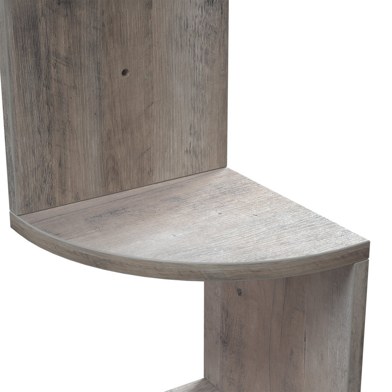 Lundquist Ladder Bookcase, Greige