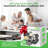Nutrichef 22-Piece Maroon Marble Non-Stick Cookware And Bakeware Set - Professional Home Kitchen Collection With Multi-Sized Pots, Pans, And Heat-Resistant Tools-99346895