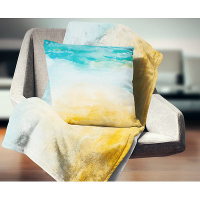 Coussin Landscape Soil and Sky Strokes