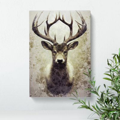 View Of The Stag No.3 - Wrapped Canvas