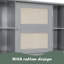 Lit de jour en bois avec lit gigogne simple, armoire et tablette tout-en-un-1218316502-1218316496