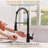 Touchless Kitchen Faucet,Hands Free Automatic Smart Kitchen Faucet Black Smart Kitchen Faucet-118350782