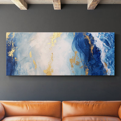 Abstract Series 4 #XXXVIII-Wide Gallery Wrapped Canvas