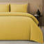 Embossed Stripe Microfibre Duvet Cover Set Breathable with Zipper Closure-122548830