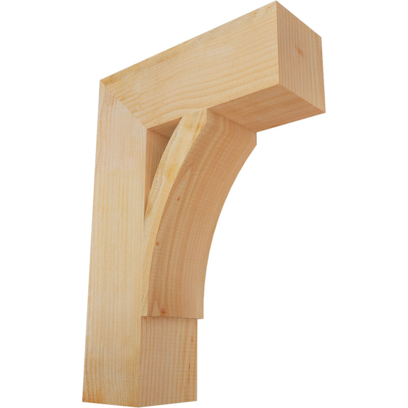 Support de bloc Thorton, Douglas (sciage brut), H 26 po x l 6 po x P 18 po