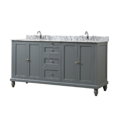 Ensemble de meuble-lavabo double 71 po Medfield
