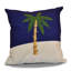 Housse et insert de coussin décoratif carré Coastal Christmas-18014602