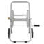 Dévidoir à boyau d'arrosage sur chariot, pouvant contenir jusqu'à 53 m de boyau de 16 mm (tuyau non inclus), outil mobile à roulettes pour boyau d'arrosage de jardin, structure robuste en acier thermolaqué, idéal pour le jardin, la cour et la pelouse.-93718703