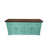 Aqua Fiesta/Brown selected