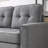 Lizeth Upholstered 58 " Linen Sofa Bed-1362908353