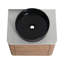 Meuble-lavabo mural 24 po avec lavabo d'art en céramique et porte à fermeture en douceur 24 po-121938609