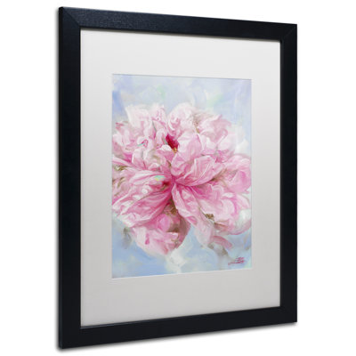 «Pink Peonie II» par Li Bo - reproduction d'art sur toile