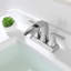 Robinet pour salle de bain à 2 poignées avec drain Doris-48134463