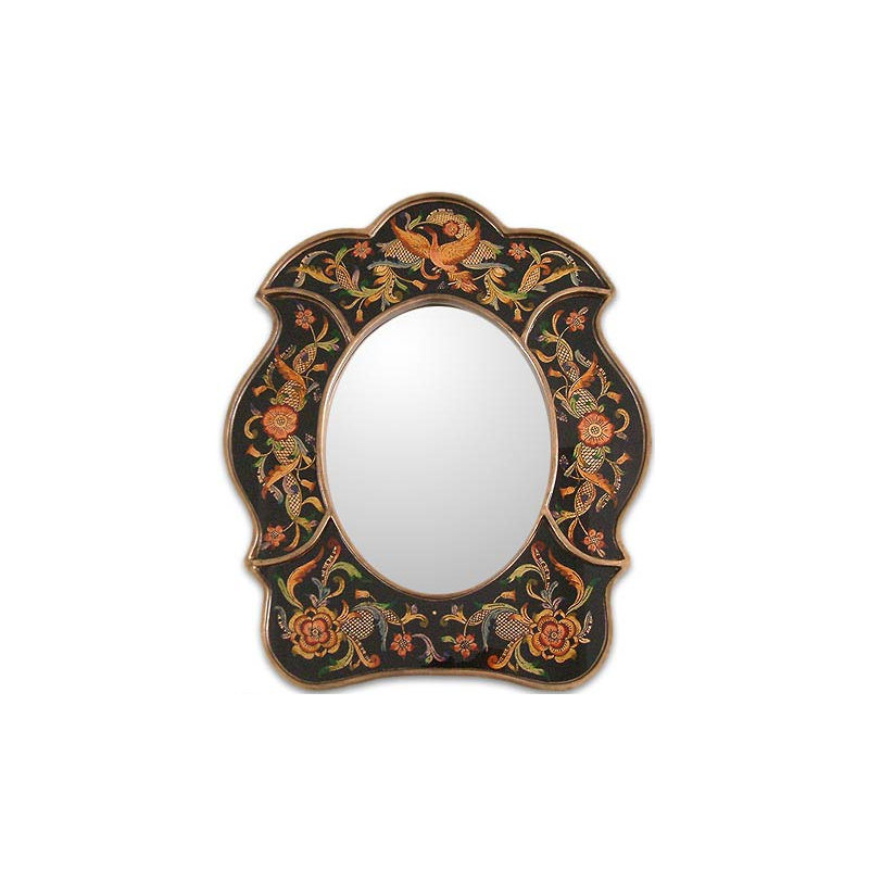 Lebreton Wood Wall Mirror