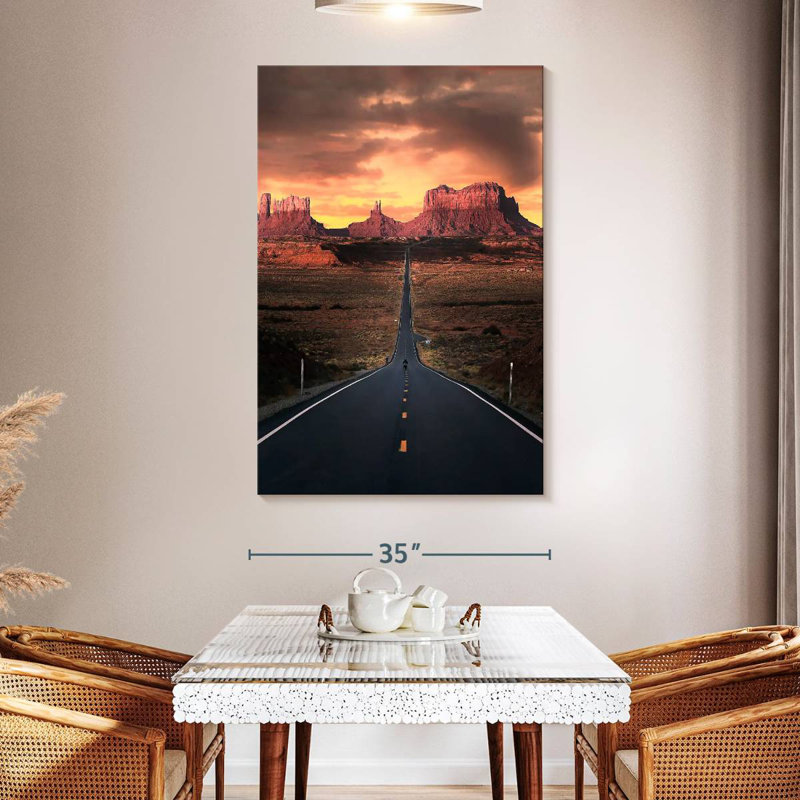 Mehar Iconic Monument Valley Road, 51" H x 34" W