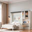 Lit escamotable multifonctionnel avec canapé, bureau et armoire de rangement-118343197