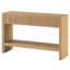 Console rectangulaire en bois massif de 48 po Manzanita-2142531235-2142531234