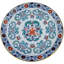 Assiette décorative en porcelaine faite à la main