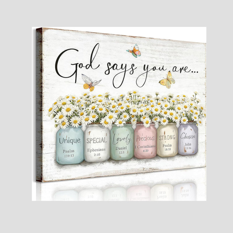 Wrapped Canvas Print, White