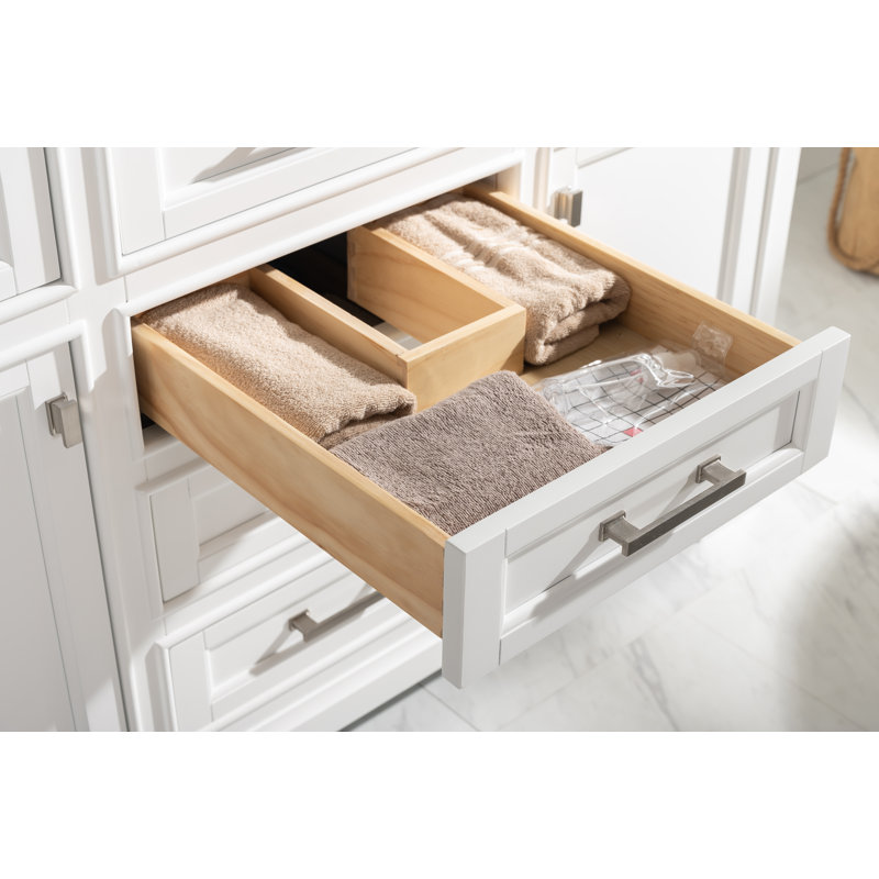 Ensemble de meuble-lavabo simple 54 po Zoila, Blanc