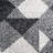 Kilim Flat Weave Wool/Cotton Geometric Rug in Black-811538331