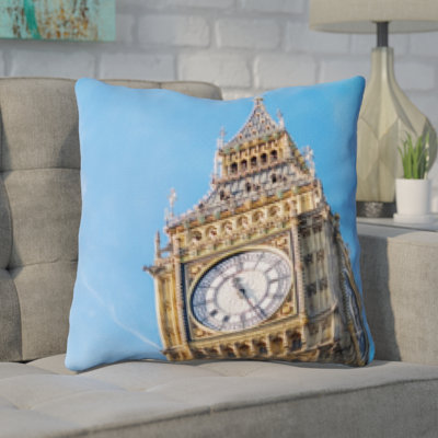 Microsuede Reversible Throw Pillow