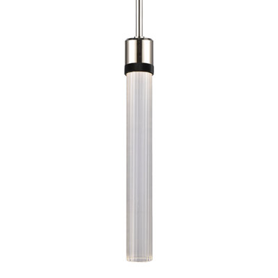 Luminaire suspendu cylindrique 1 lumière DEL Farella