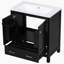 Meuble-lavabo de 30 po avec lavabo simple et armoire encastrée Combo-1192649307