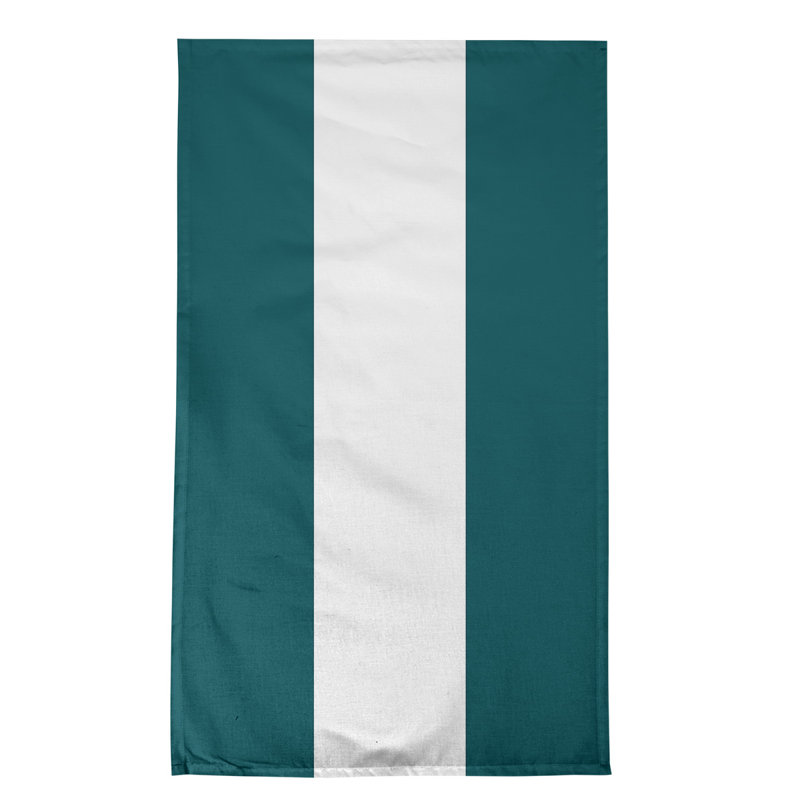 Stripe Tea Towel Kitchen Towel, Cotton Twill, Philadelphia Football