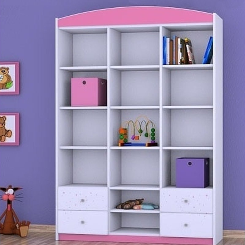Phoenix 183cm H X 132cm W Kids Cube, Pink