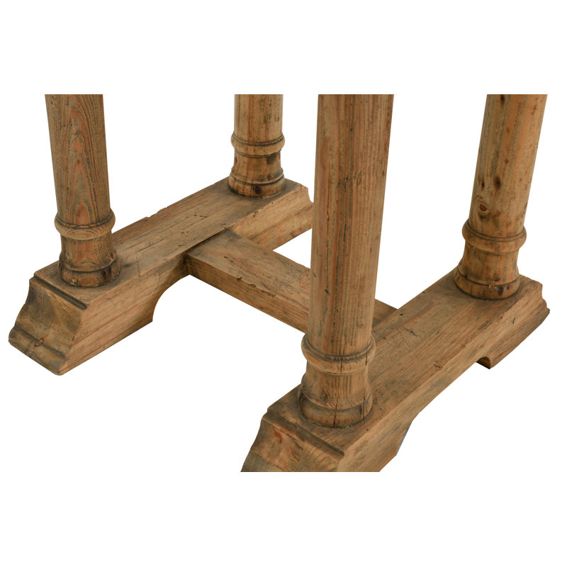 Bovey Solid Wood Top End Table