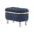 29.5'' Storage Benches, End Of Bed Bench With Button-Tufted, Fabric Upholstered Storage Ottoman, Window Bench With Fringe, Shoe Cabinet Bench, Footboard Bench For Bedroom, Entryway, Cloakroom,Blue-1494371157
