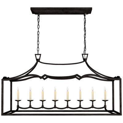 Chapman & Myers Fancy Darlana Large Linear Pendant