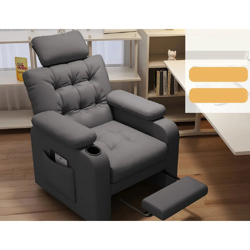 Myalise Genuine Leather Side Chair