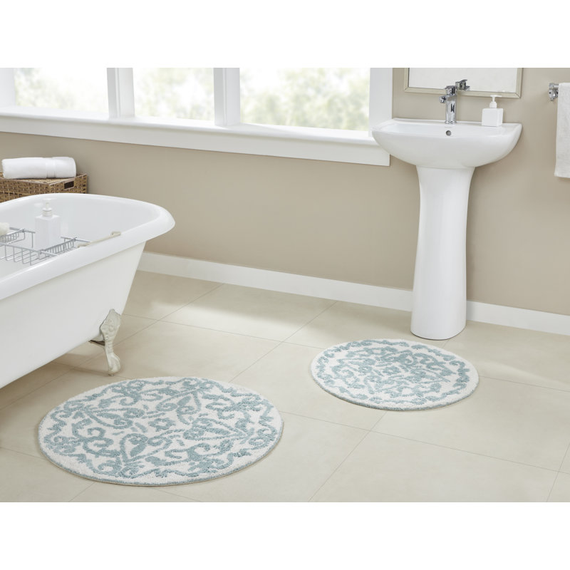 Tapis pour salle de bain Elar, Spa, Floral 1