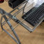 Bureau en verre configuré en L Cloer-22507056