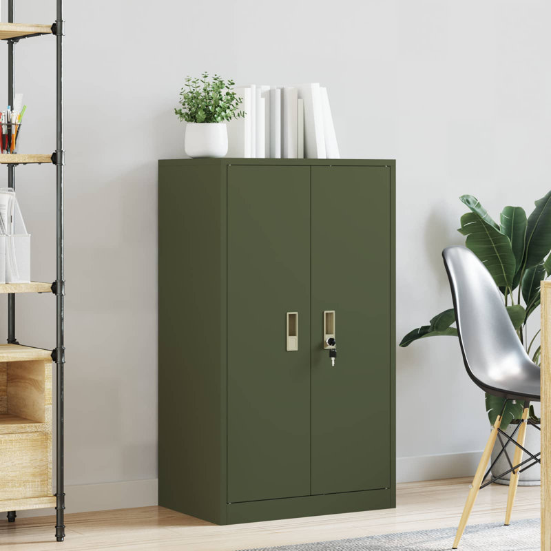 Storage Cabinet, Olive Green