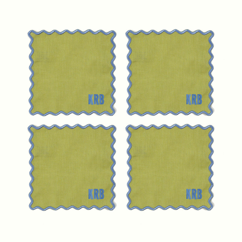 The Vivienne Square Cocktail Napkins