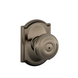 Georgian Privacy Knob with Camelot Trim