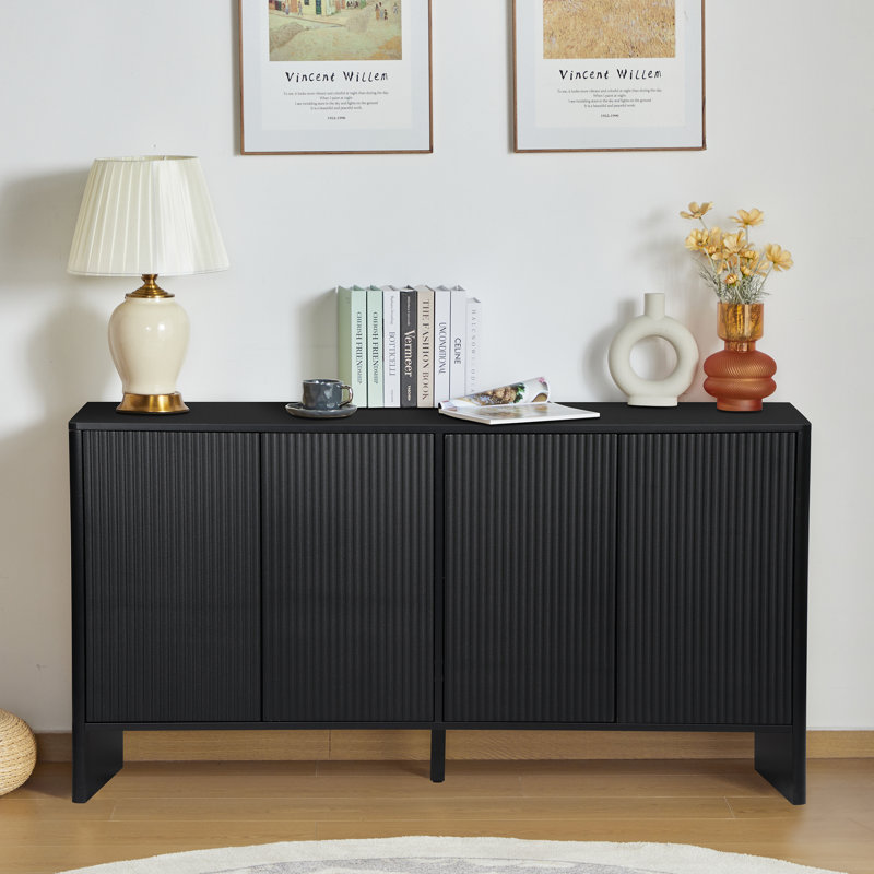 Eriha 57.87" sideboard, Black