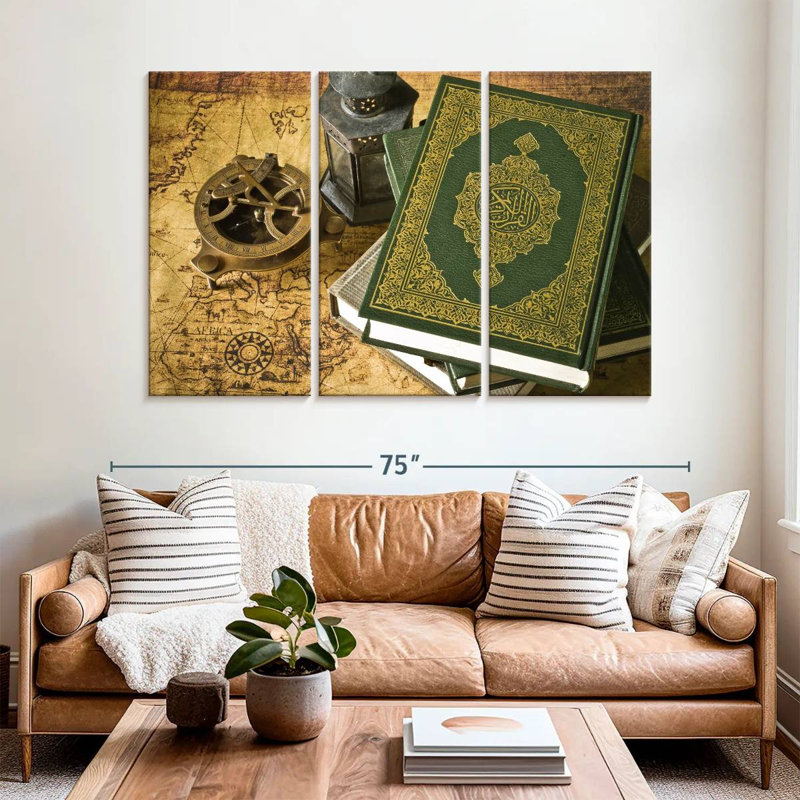 Adella Universal Islam, 42" H x 65" W