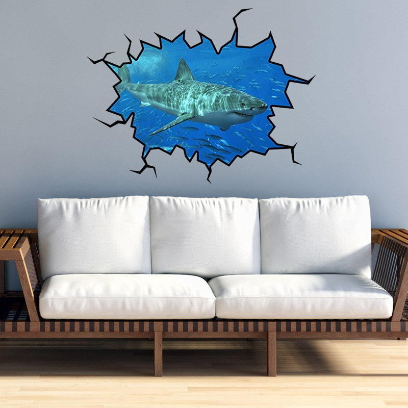 Nautical & Beach Wall Decal, 28" H x 36" W