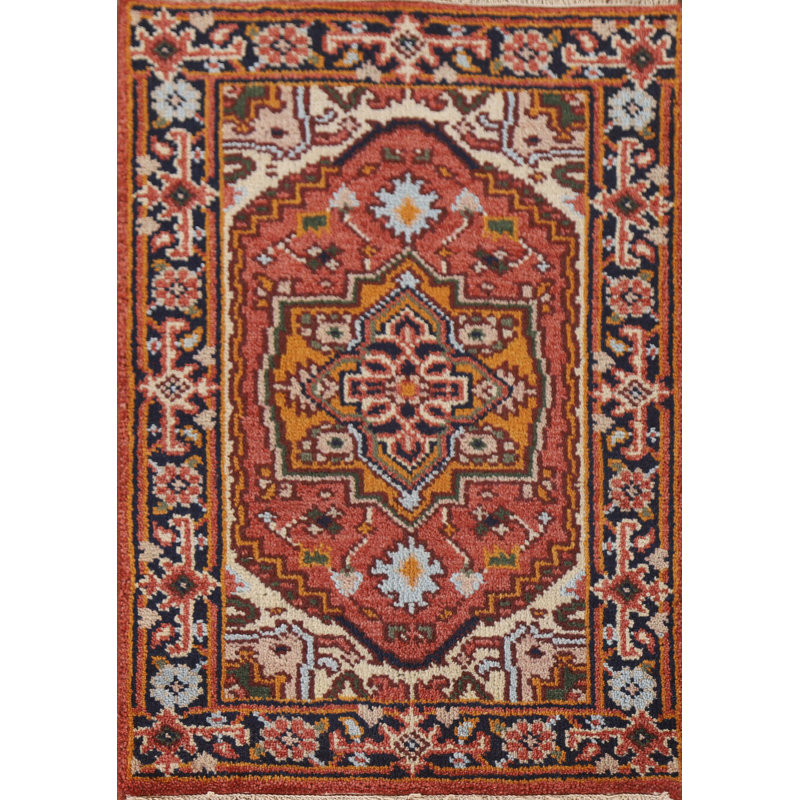 Tapis de vestibule oriental fait à la main 2 x 3