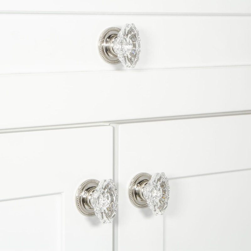 Biarritz Cabinet Knob, Polished Nickel
