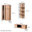 Medorra TV Stand for TVs up to 55"