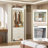  88.8'' W Closet System with Wooden Drawers and Hanging Rods-1396197255