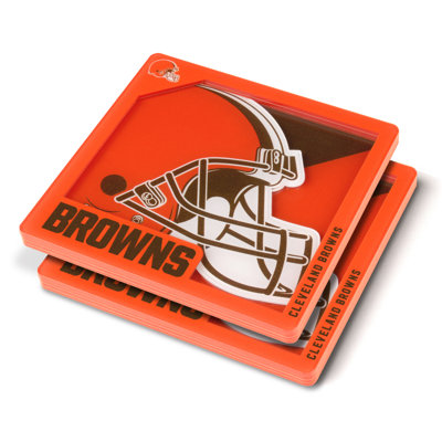 NFL 3D Logo Series Coasters