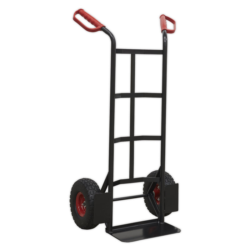 Ressie 115cm H x 5.25cm W x 30cm D 250kg PU Tyres Hand Truck Trolley