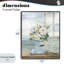 Fleurs de bord de mer sur un rebord de fenêtre, estampe numérique, design par Carol Robinson-936716928-936716934