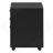 File Cabinet, Rolling Mobile, Storage Drawers, Printer Stand, Office, Work, Black Laminate, Contemporary, Modern-125915697